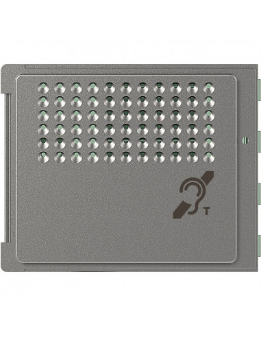 Façade Sfera Robur pour module boucle inductive et synthèse vocale BTICINO 352705