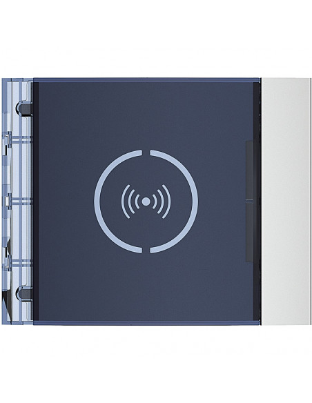 Façade Sfera New pour module électronique lecteur de badge Allmetal BTICINO 353201