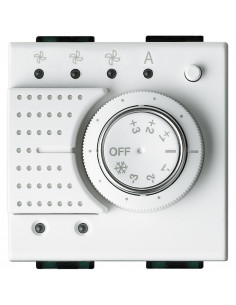 Sonde avec cde pour ventilo convecteur Livinglight MyHOME BUS blanc BTICINO N4692FAN