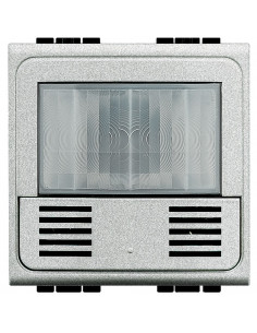 Détecteur de mouvements/luminosité + poussoir Livinglight MyHOME BUS tech BTICINO NT4658N