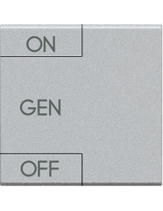 Manette Livinglight MyHOME BUS symbole ON/OFF/GEN 2 modules tech BTICINO NT4911M2AFN