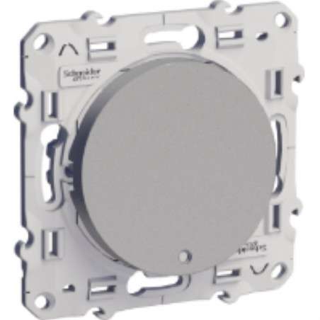 Odace poussoir lumineux 10 A à vis LED bleu 0 15 mA localisation SCHNEIDER