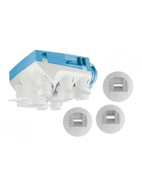 KIT VMC HYGROREGLABLE OZEO ECOWATT 2 KHB T3/7 P UNELVENT 604611
