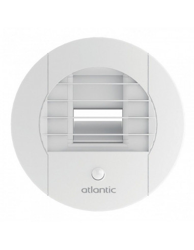 BOUCHE D'EXTRACTION WC ISOLÉ À PILES BAW 5-30 PP ATLANTIC 526393