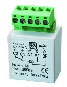 TELERUPTEUR ENCASTRE 2000W YOKIS MTR2000E 5454350