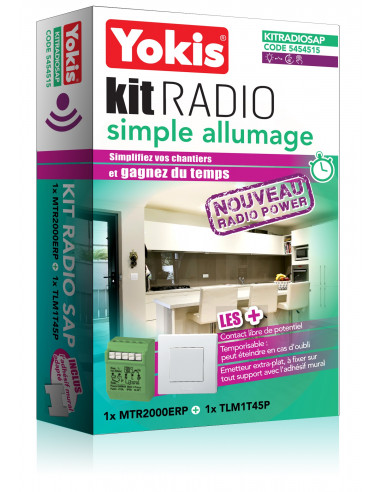 KIT RADIO SIMPLE ALLUMAGE POWER YOKIS KITRADIOSAP 5454515