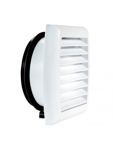Gap 100 Grille De Facade Pour Ensemble Silencieux Scd Circ Diametre 100 ATLANTIC 422903