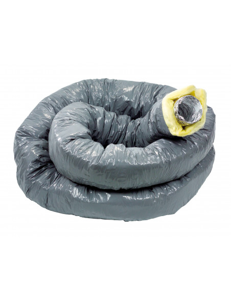T 82 Alu Cr 50 Conduit Souple Aluminium Calorifuge Diametre 80 Epaisseur 50 ATLANTIC 423025