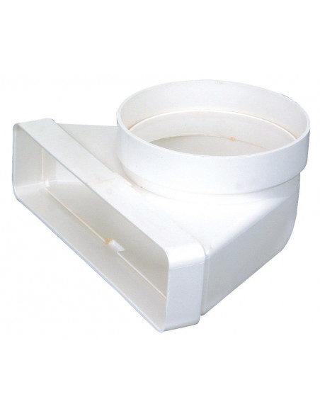 Cmv 55X220X125 Coude Mixte Vertical Section 55X220 En Diametre 125 ATLANTIC 460011