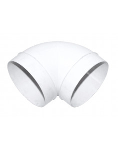 Cc 100 Coude Circulaire Pvc Diametre 100 ATLANTIC 460032