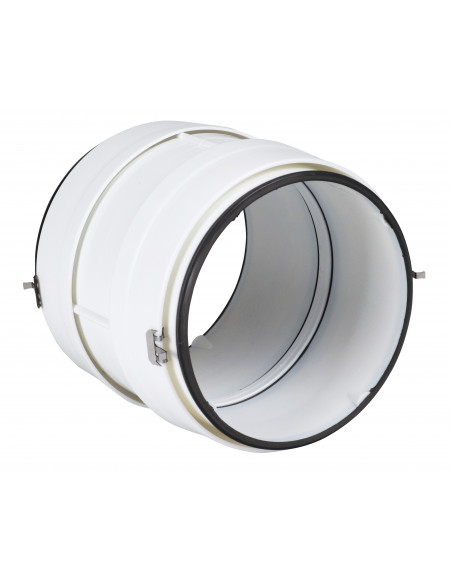 Rdc 125 J Raccord Droit Circulaire Pvc Diametre 125 Avec Joint ATLANTIC 460061