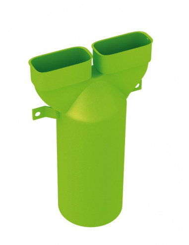 Xrmd 60X130X125 Raccord Mixte Droit 60X130X125 Clip & Go Avec Bouchon ATLANTIC 464004