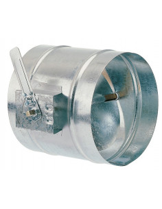 Rr 200 Registre De Reglage Galvanise A Commande Manuelle Diametre 200 ATLANTIC 523453