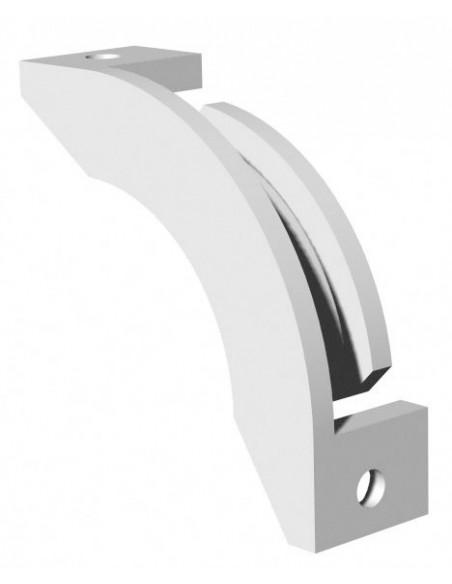 Rab Renvoi D'Angle Pour Bouches A Cordon En Montage Plafond ATLANTIC 524170