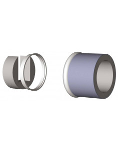 Mac Hygro 40 Isolation Acoustique Pour Bouches Sdb Et Wc Hygroreglables ATLANTIC 525204