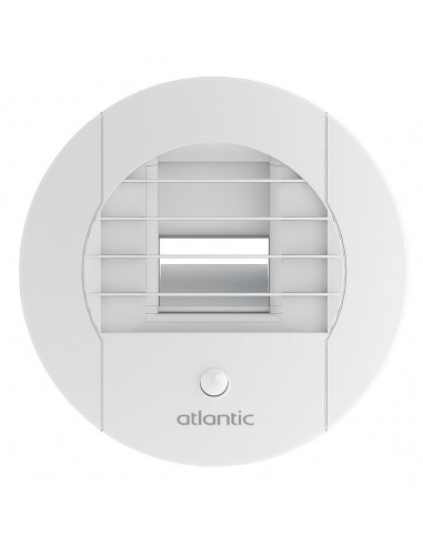BOUCHE D'EXTRACTION WC ISOLÉ À PILES BAW 5-30 PP ATLANTIC 526393