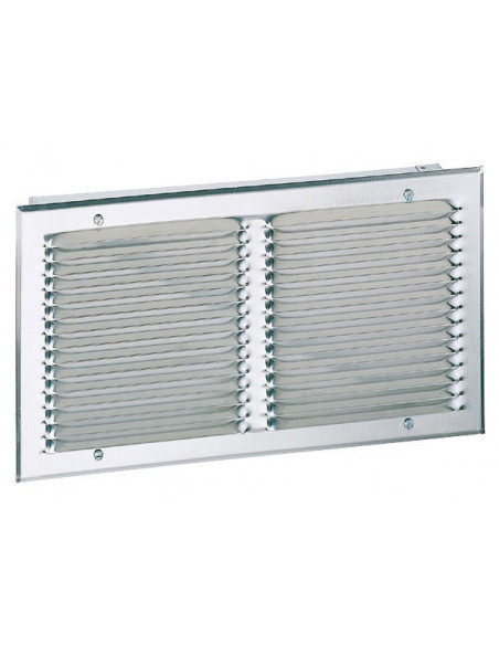 Gae10 600X300 Grille Ext.Alu Pas 10Mm600X300 ATLANTIC 528416