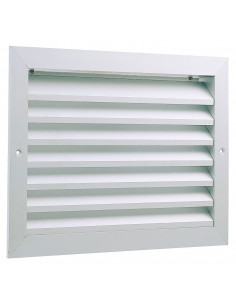 Gae25 400X400 Grille Exterieure Aluminium ATLANTIC 528548