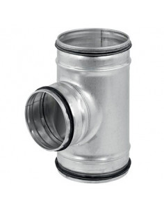 TES à90° TE D125 MM-ATLANTIC 529002 2