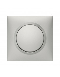 BOUTON POUSSOIR ALUMINIUM COMPLET DOOXIE LEGRAND 095032