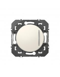 BOUTON POUSSOIR AVEC FONCTION VOYANT LUMINEUX BLANC COMPOSABLE DOOXIE LEGRAND 095207