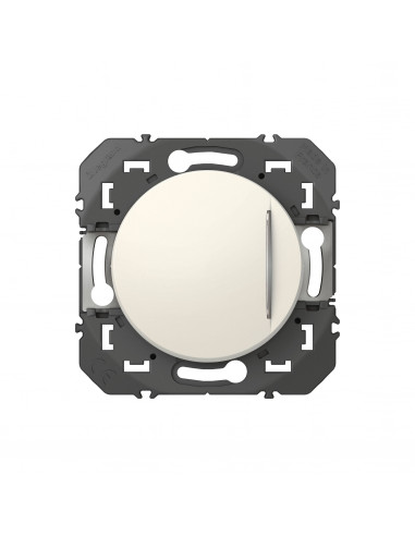 BOUTON POUSSOIR AVEC FONCTION VOYANT LUMINEUX BLANC COMPOSABLE DOOXIE LEGRAND 095207