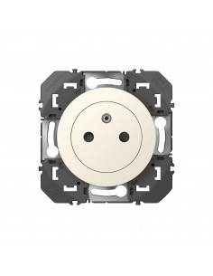 PRISE DE COURANT SURFACE AVEC TERRE BLANC COMPOSABLE DOOXIE LEGRAND 095215