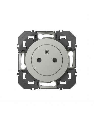 PRISE DE COURANT SURFACE AVEC TERRE ALUMINIUM COMPOSABLE DOOXIE LEGRAND 095245