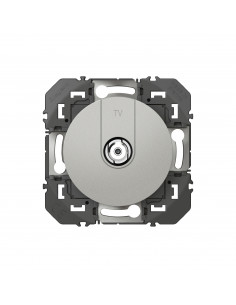 PRISE TV TYPE F ALUMINIUM COMPOSABLE DOOXIE LEGRAND 095253