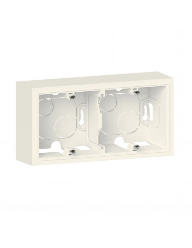 Cadre saillie 2 postes dooxie finition blanc LEGRAND 095293