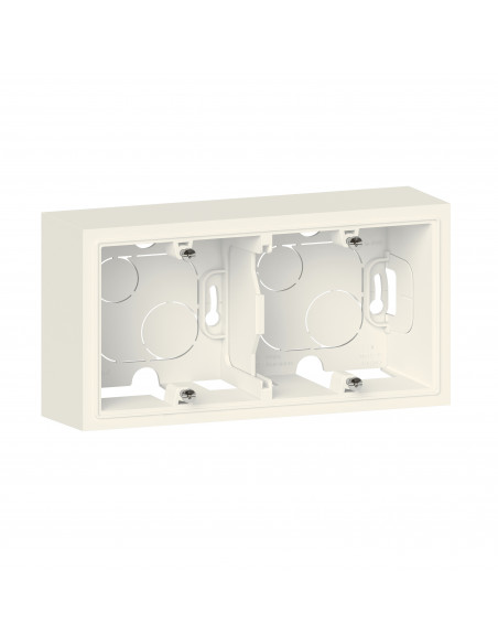 Cadre saillie 2 postes dooxie finition blanc LEGRAND 095293
