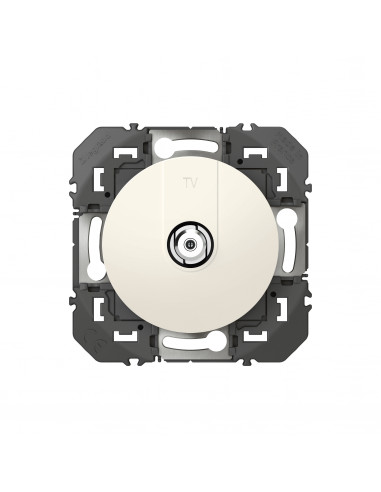 PRISE TV TYPE F BLINDEE BLANC DOOXIE LEGRAND 600350