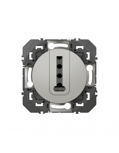 PRISE TELEPHONE EN T ALUMINIUM DOOXIE LEGRAND 600468
