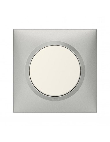 PLAQUE 1 POSTE ALUMINIUM DOOXIE LEGRAND 600851
