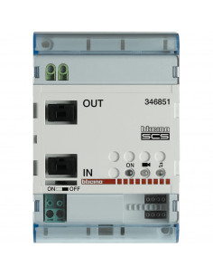 Module d’extension d’installation BUS 2 fils 4 modules DIN BTICINO 346851 2