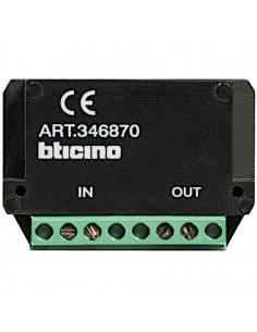 Amplificateur vidéo pour les installations BUS 2 fils BTICINO 346870 2