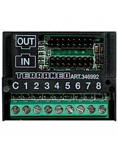Module d’extension de 1 à 8 appels pour platines Séries 100 200 300 audio BTICINO 346992 2