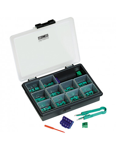 Malette avec cavaliers de configuration marquage lettres et symboles BTICINO 3501K/1