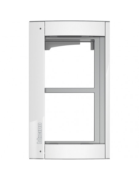 Châssis + cadre support Sfera New 2 modules Allwhite BTICINO 350222