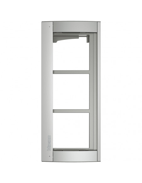 Châssis avec cadre support Sfera New 3 modules Allmetal BTICINO 350231