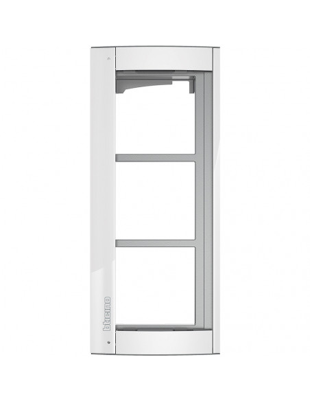 Châssis + cadre support Sfera New 3 modules Allwhite BTICINO 350232