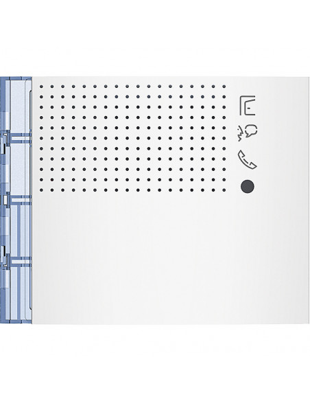 Façade Sfera New pour module électronique audio Allwhite BTICINO 351102