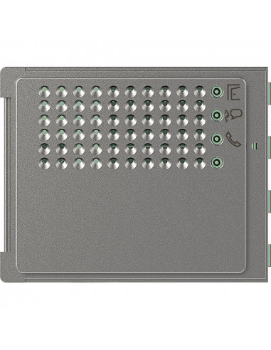 Façade Sfera Robur pour module électronique audio BTICINO 351105