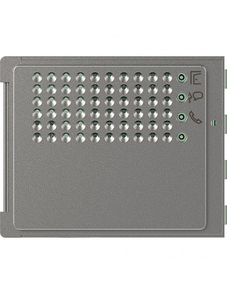 Façade Sfera Robur pour module électronique audio BTICINO 351105