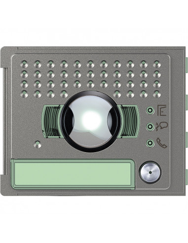 Façade Sfera Robur pour module électronique audio/vidéo 1 appel grand angle BTICINO 351315