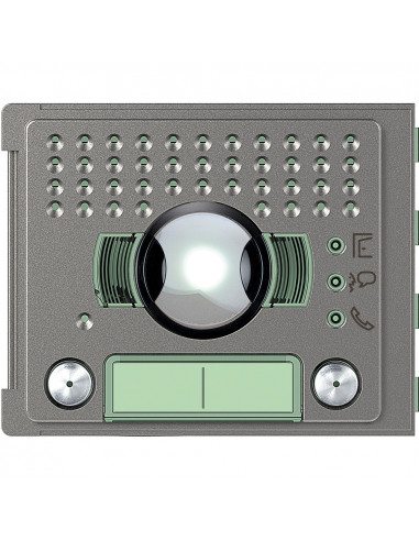 Façade Sfera Robur pour module électronique audio/vidéo 2 appels grand angle BTICINO 351325