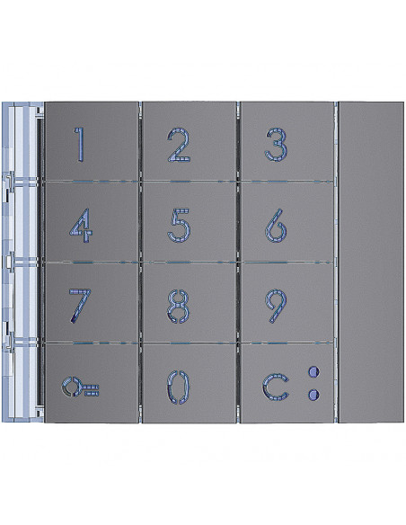 Façade Sfera New pour module électronique clavier Allstreet BTICINO 353003