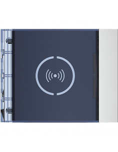 Façade Sfera New pour module électronique lecteur de badge Allmetal BTICINO 353201 2