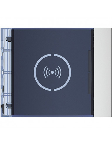 Façade Sfera New pour module électronique lecteur de badge Allmetal BTICINO 353201