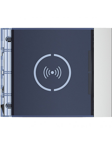 Façade Sfera New pour module électronique lecteur de badge Allmetal BTICINO 353201